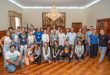 Alunos do projecto Erasmus+ recebidos nos Paços do Concelho em Olhão